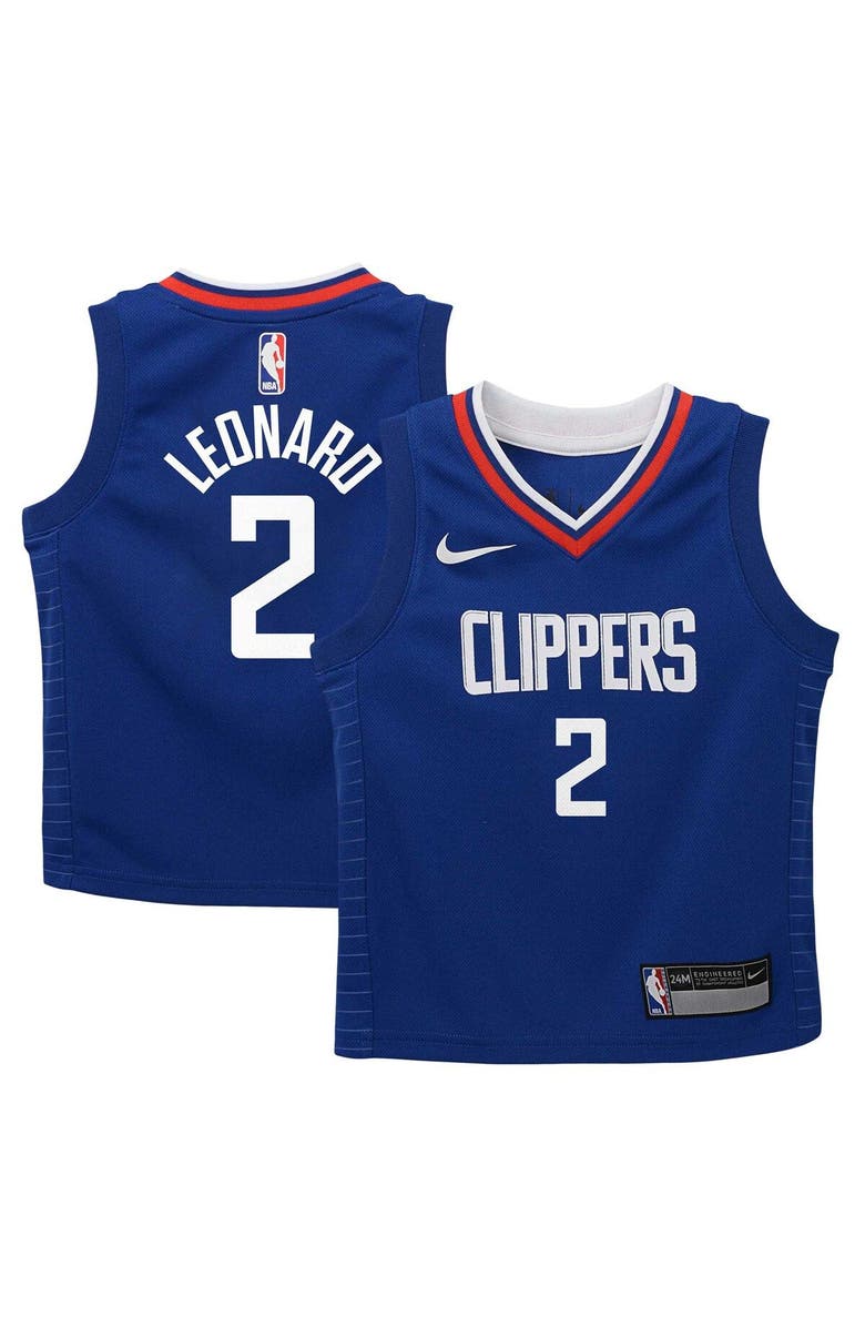 Nike Infant Nike Kawhi Leonard Royal LA Clippers Swingman Player Jersey - Icon Edition, Main, color, 