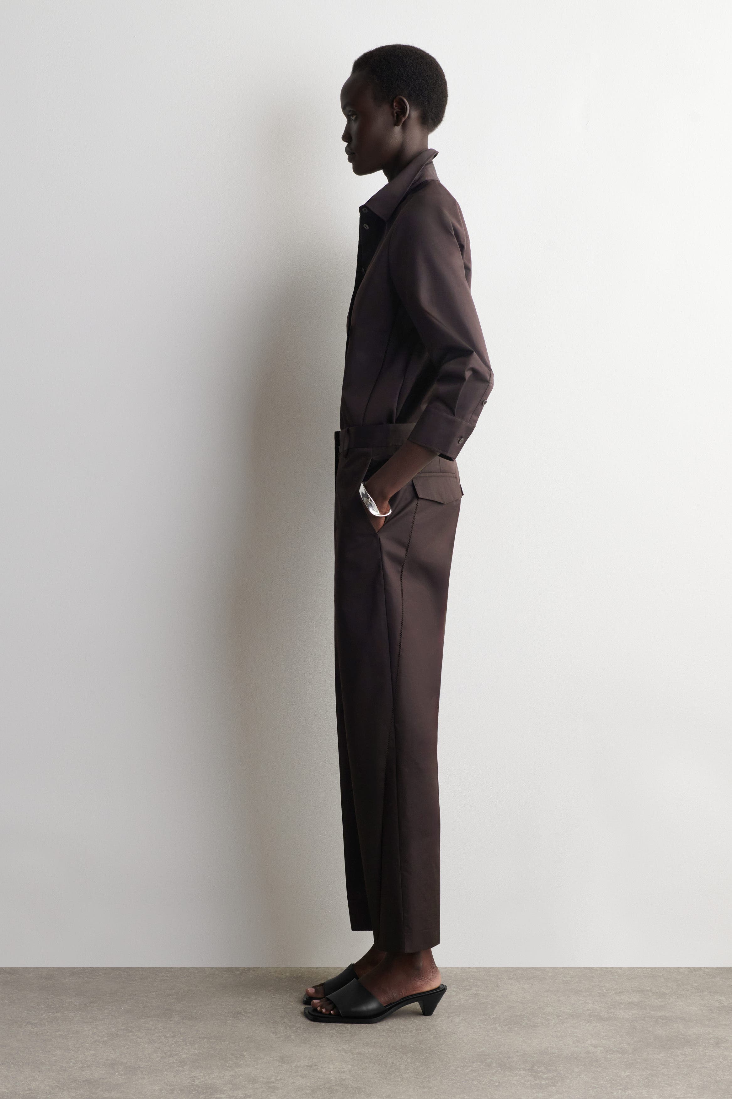 Embroidered Cotton Pants - image 2