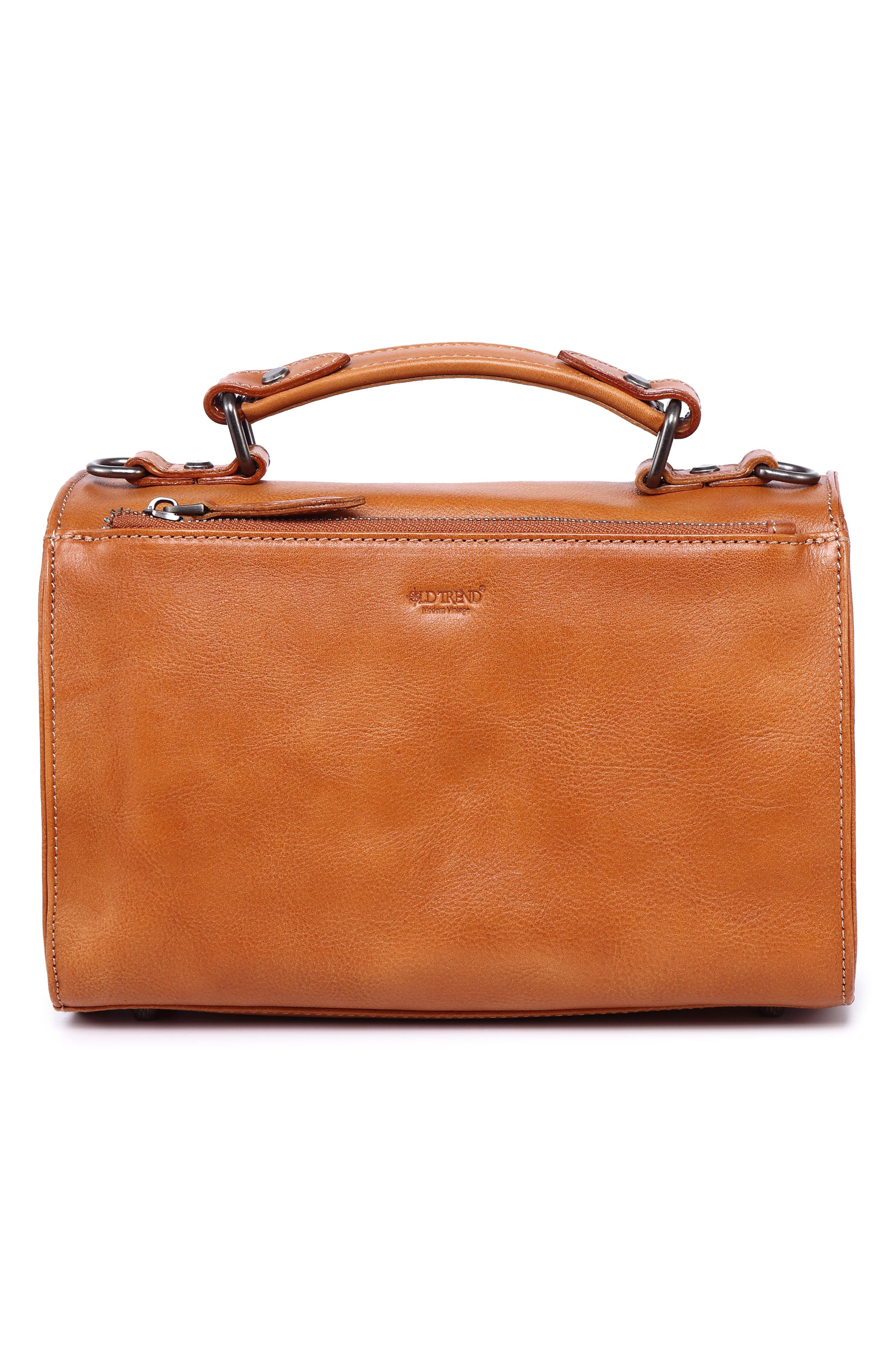 OLD TREND Las Luna Leather Crossbody Bag, Alternate, color, Chestnut