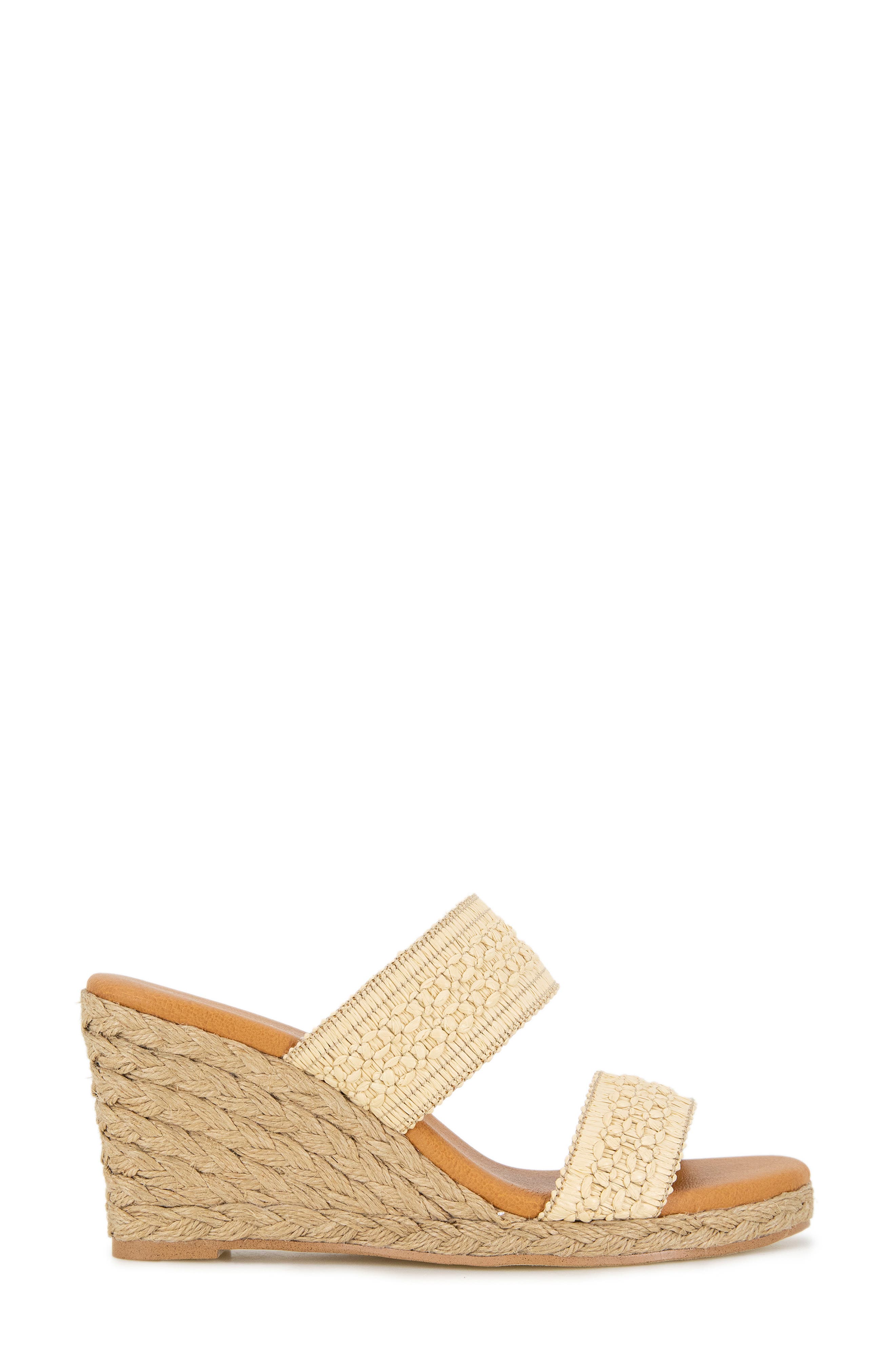 André Assous Nitra Wedge Sandal, Alternate, color, Beige