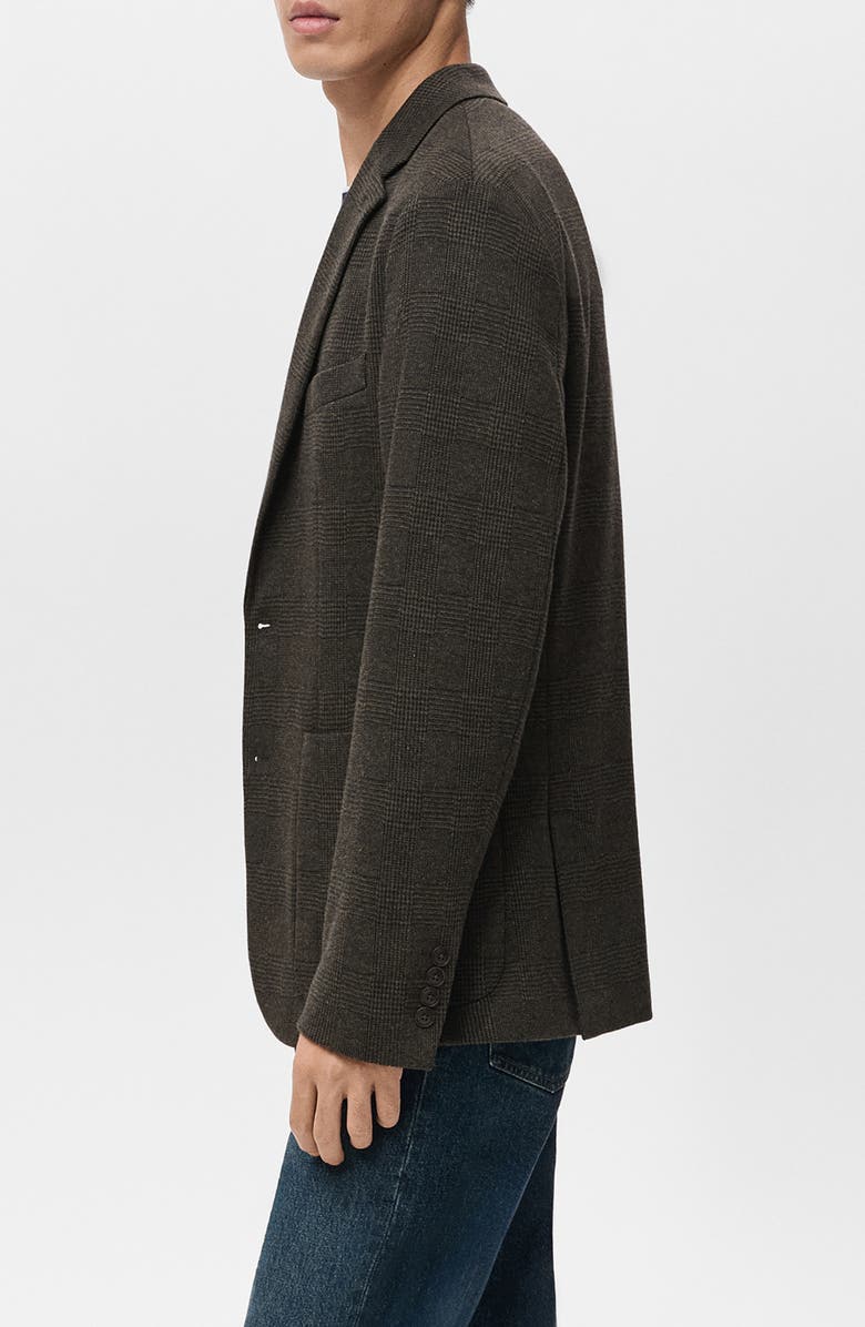 MANGO Slim Fit Blazer, Alternate, color, Khaki Green