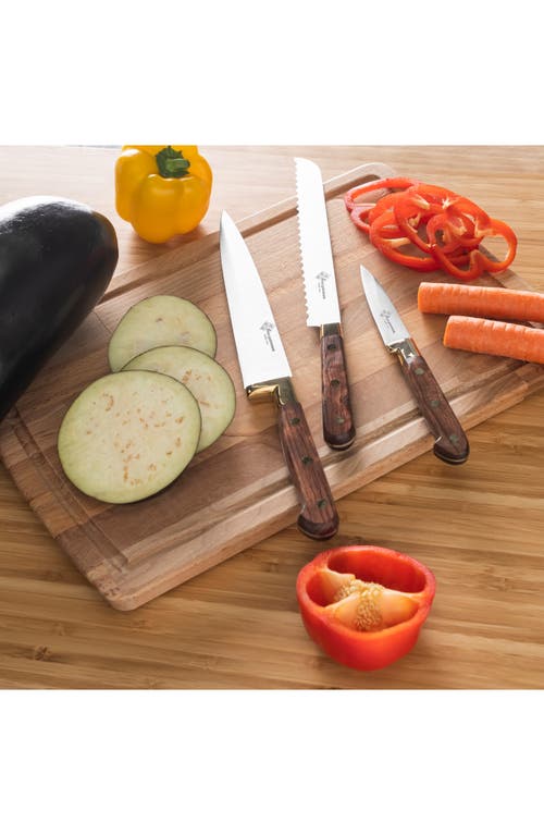 Au Nain Prince Gastronome 3-piece Kitchen Knife Set