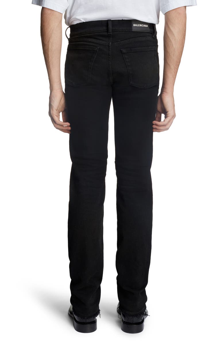 Balenciaga Five-Pocket Skinny Jeans, Alternate, color,