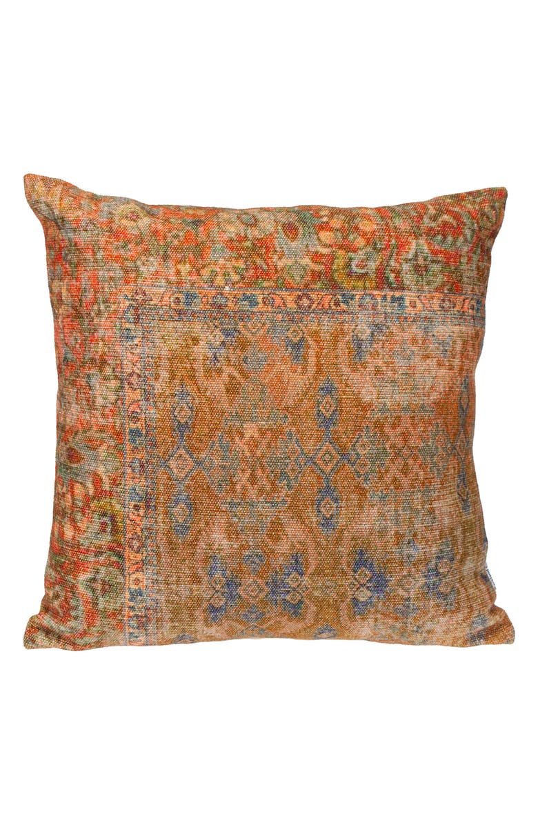 PARKLAND COLLECTION Tapestry Accent Pillow, Main, color, Brown/ Pink