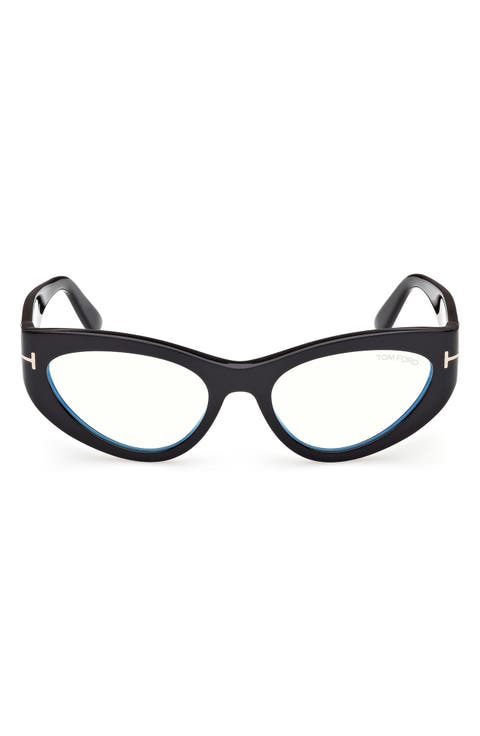 55mm Cat Eye Optical Glasses