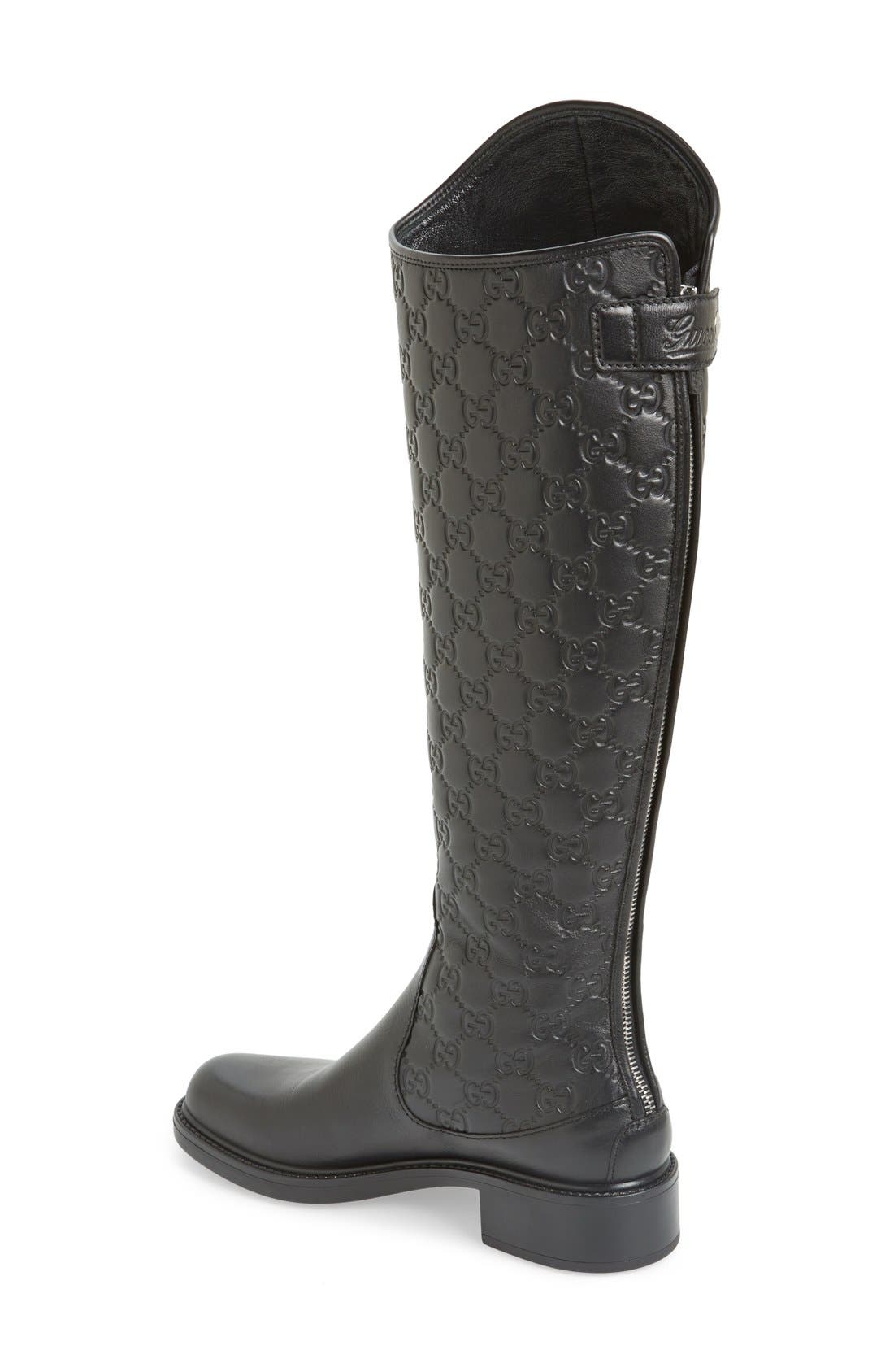 'Maud' Boot, Alternate, color, BLACK