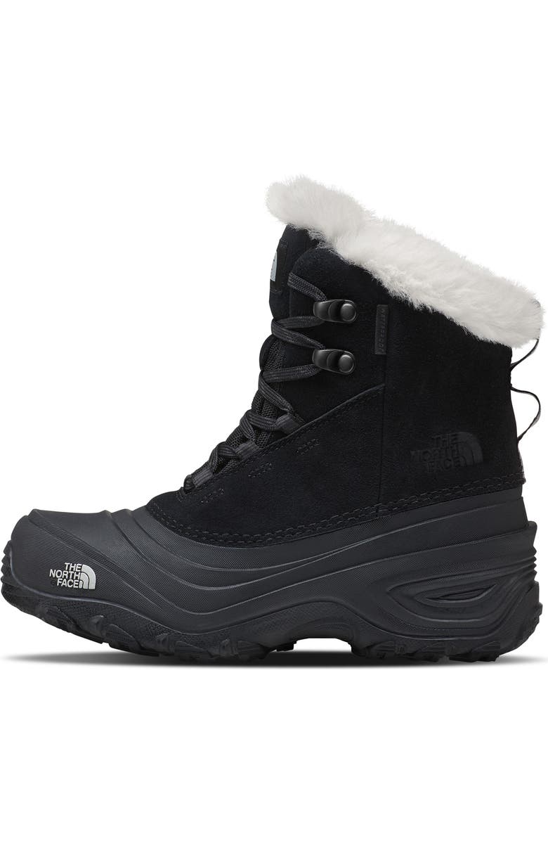 The North Face Kids' Shellista V Lace-Up Waterproof Boot, Main, color, Tnf Black/ Tnf Black