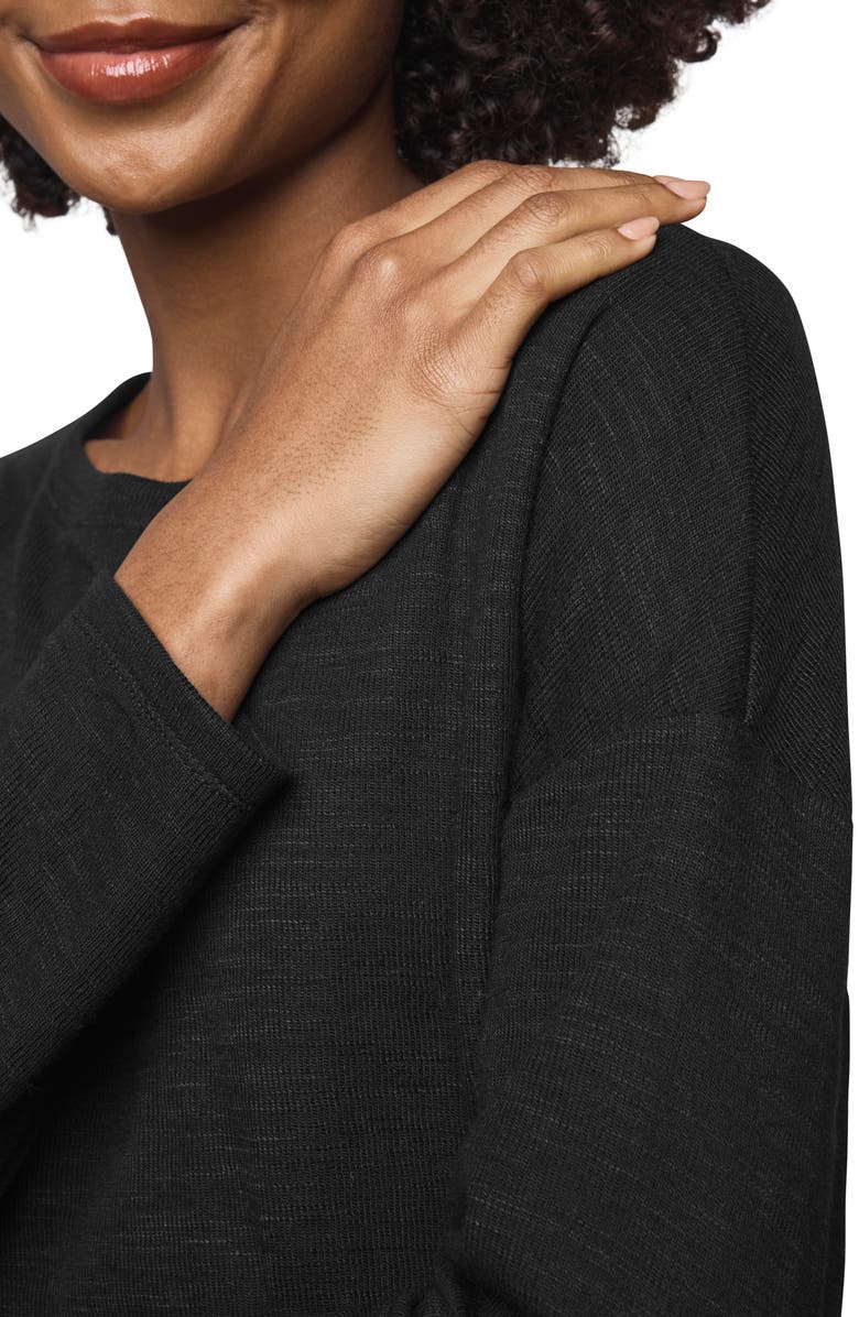 Splendid Callista Long Sleeve T-Shirt, Alternate, color, Black