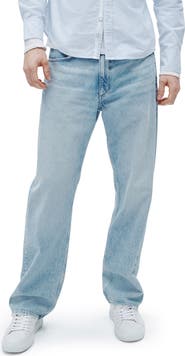 rag & bone Fit 4 Authentic Rigid Straight Leg Baggy Jeans