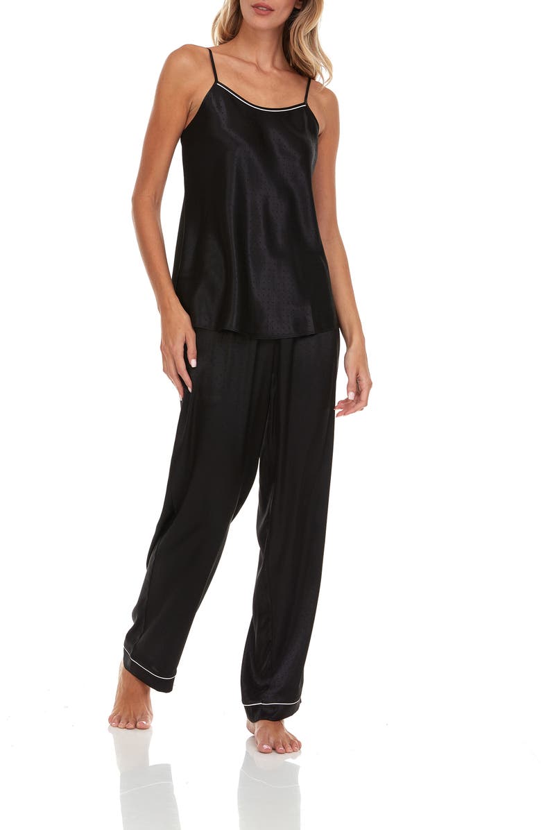 Flora Nikrooz Jami Jacquard Camisole Pajamas, Alternate, color,