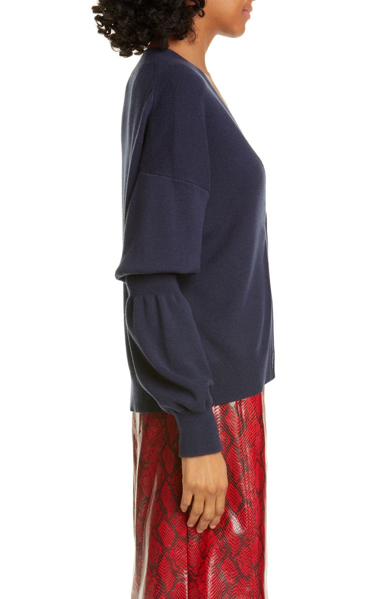 Tibi Double Cuff Cardigan, Alternate, color, 