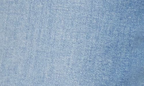 Spanx Cropped Wide Leg Jeans In Stonewashed Blue In Stonewashed Blue