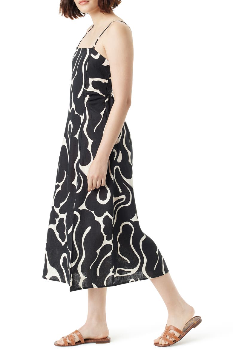 Sam Edelman Merisa Cutout Linen Blend Sundress, Alternate, color,