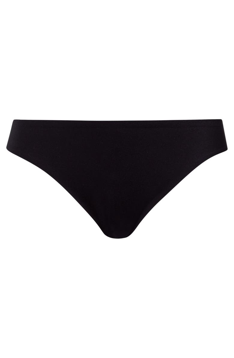 Hanro Invisible Touch High Cut Bikini, Alternate, color, Black