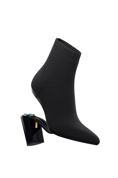 The Bootie 4" Block Convertible Heel