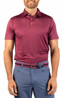 Martini Glass Printed Polo