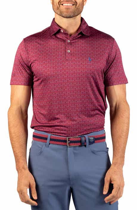 Martini Glass Printed Polo