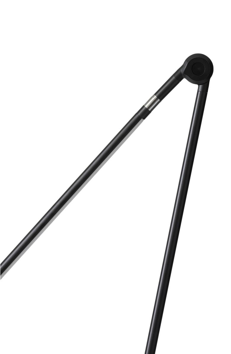 Brightech Libra 54.5" 3-Way Dimming LED Floor Lamp with Adjustable Rotating Base, Alternate, color, Classic Black