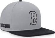 Nike Men's Nike Gray/Navy Boston Red Sox Primetime Pro Dri-FIT Snapback Hat