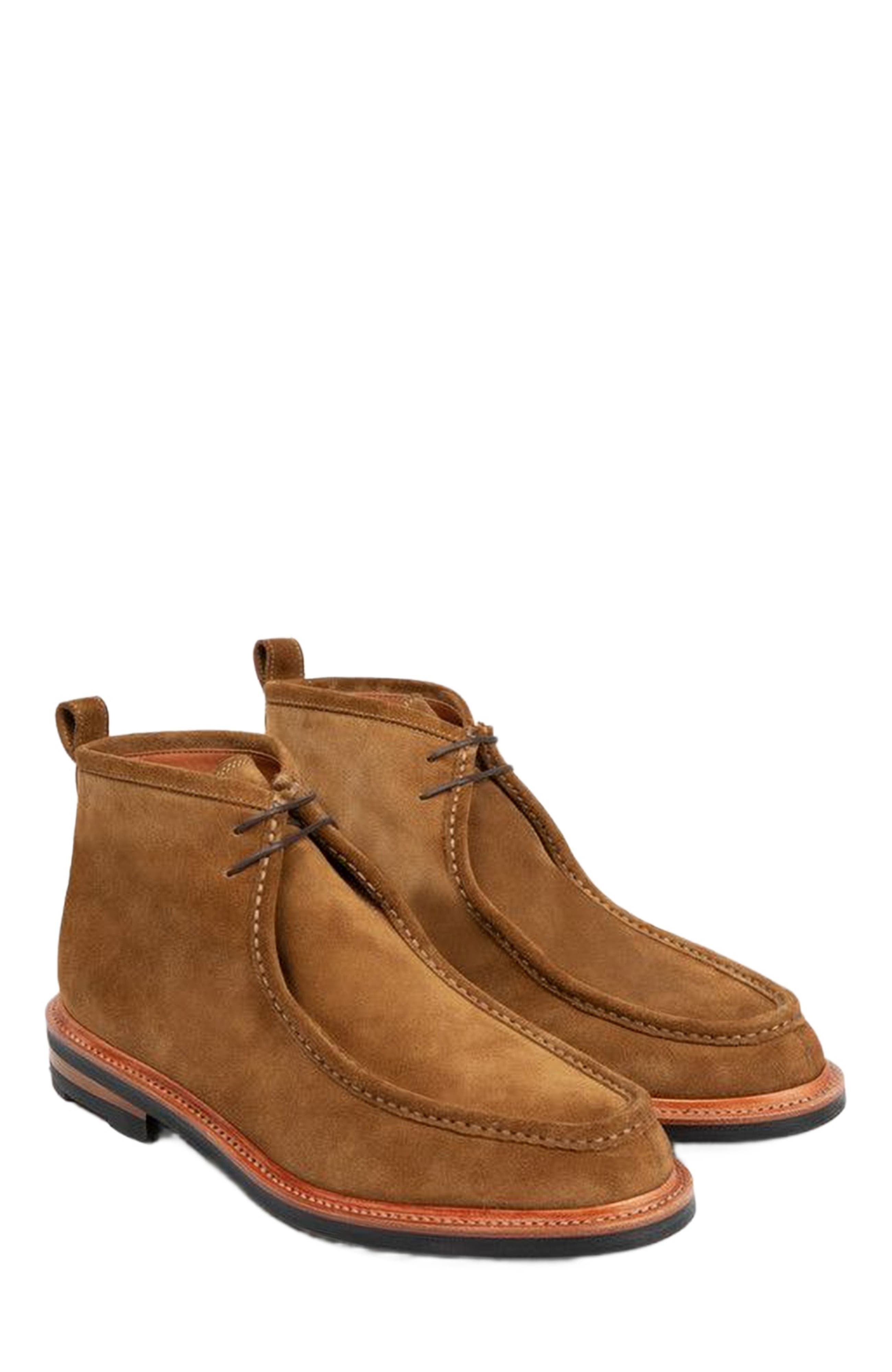 Anthony Veer Heritage Moc Chukka, Alternate, color, Golden Fawn Brown Suede