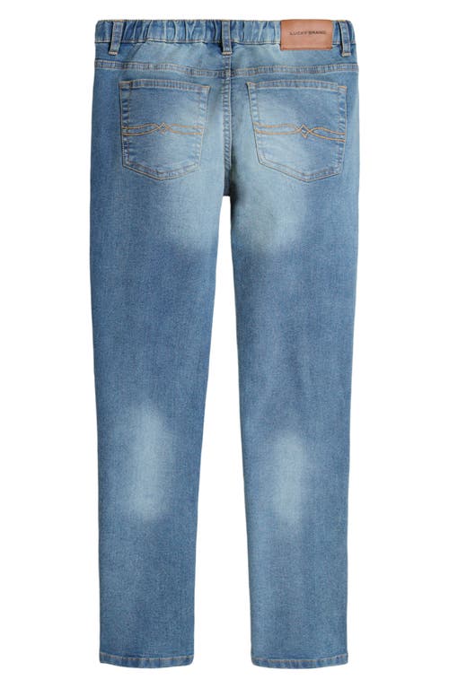 Lucky Brand Kids' Stretch Denim Pull-on Pants In Imperial