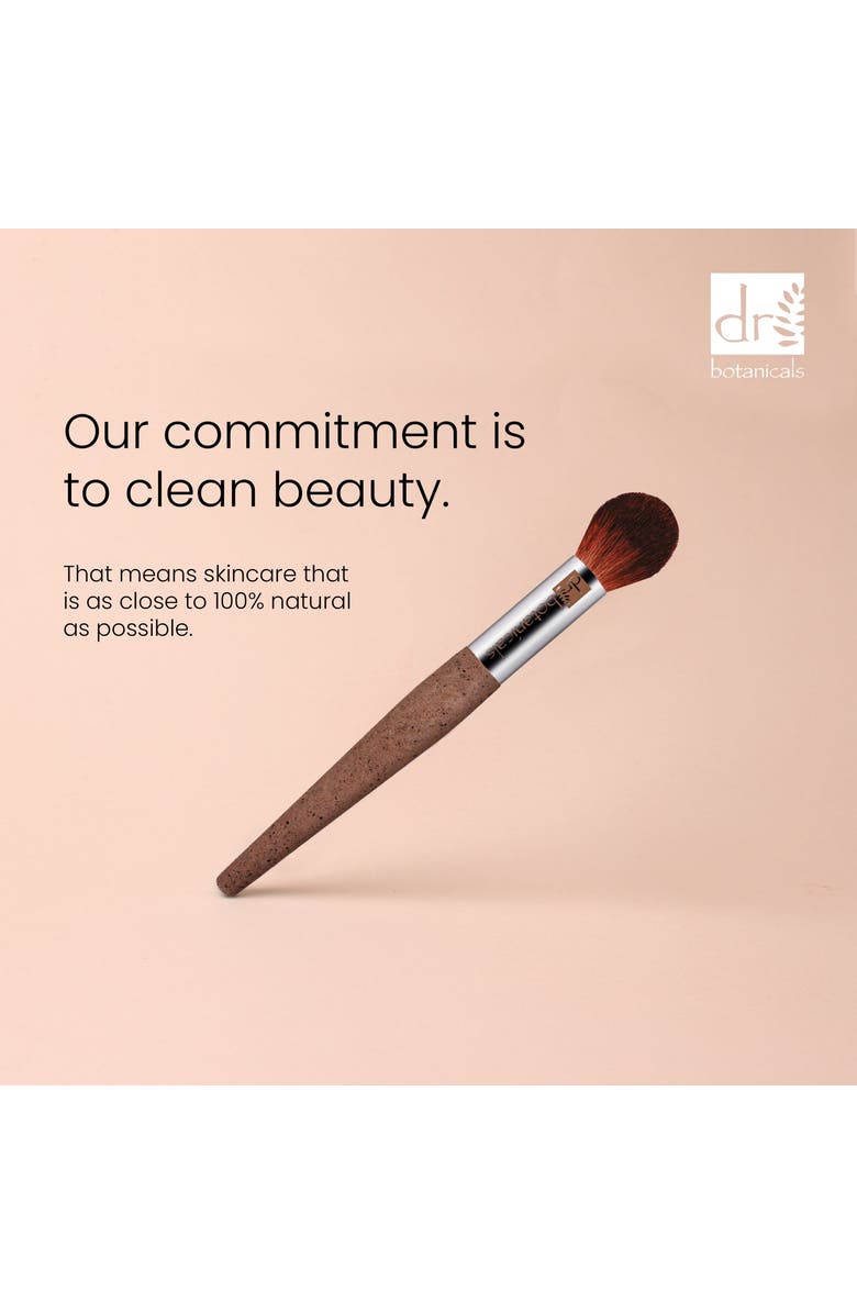 DR BOTANICALS Coffee Ground Illuminating Brush, Alternate, color, White