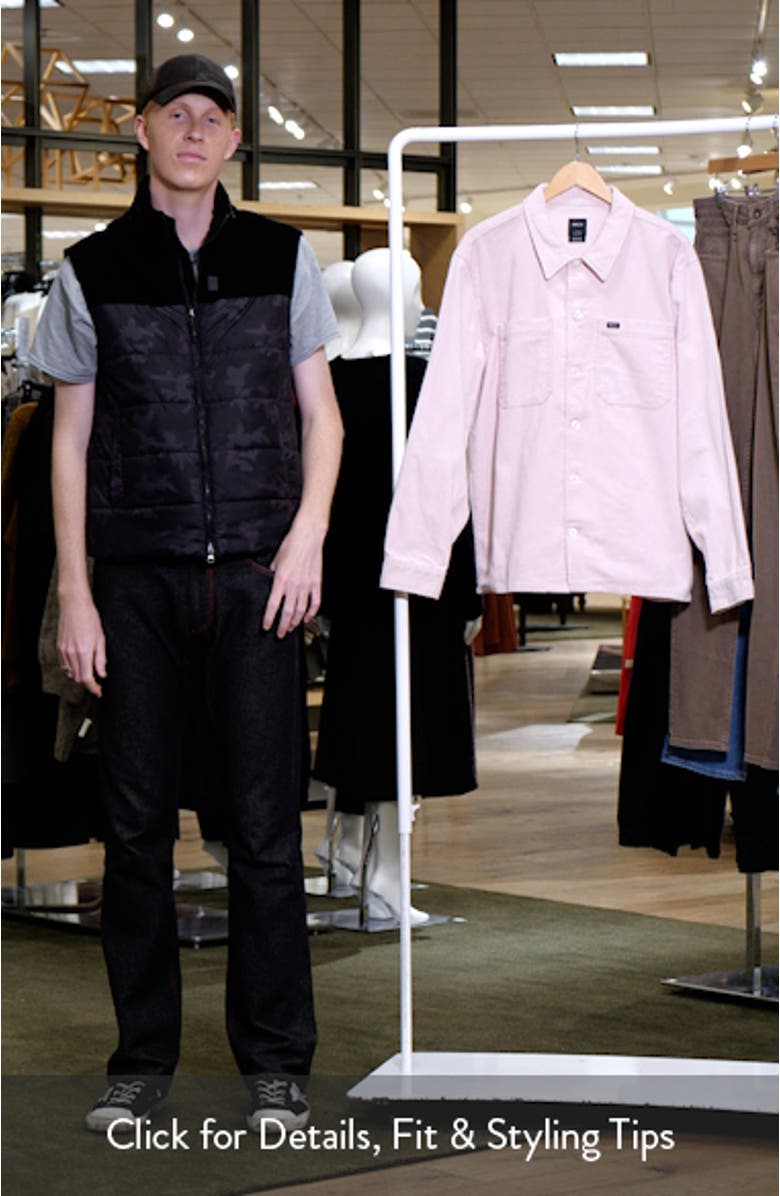 Americana Corduroy Button-Up Overshirt, sales video thumbnail