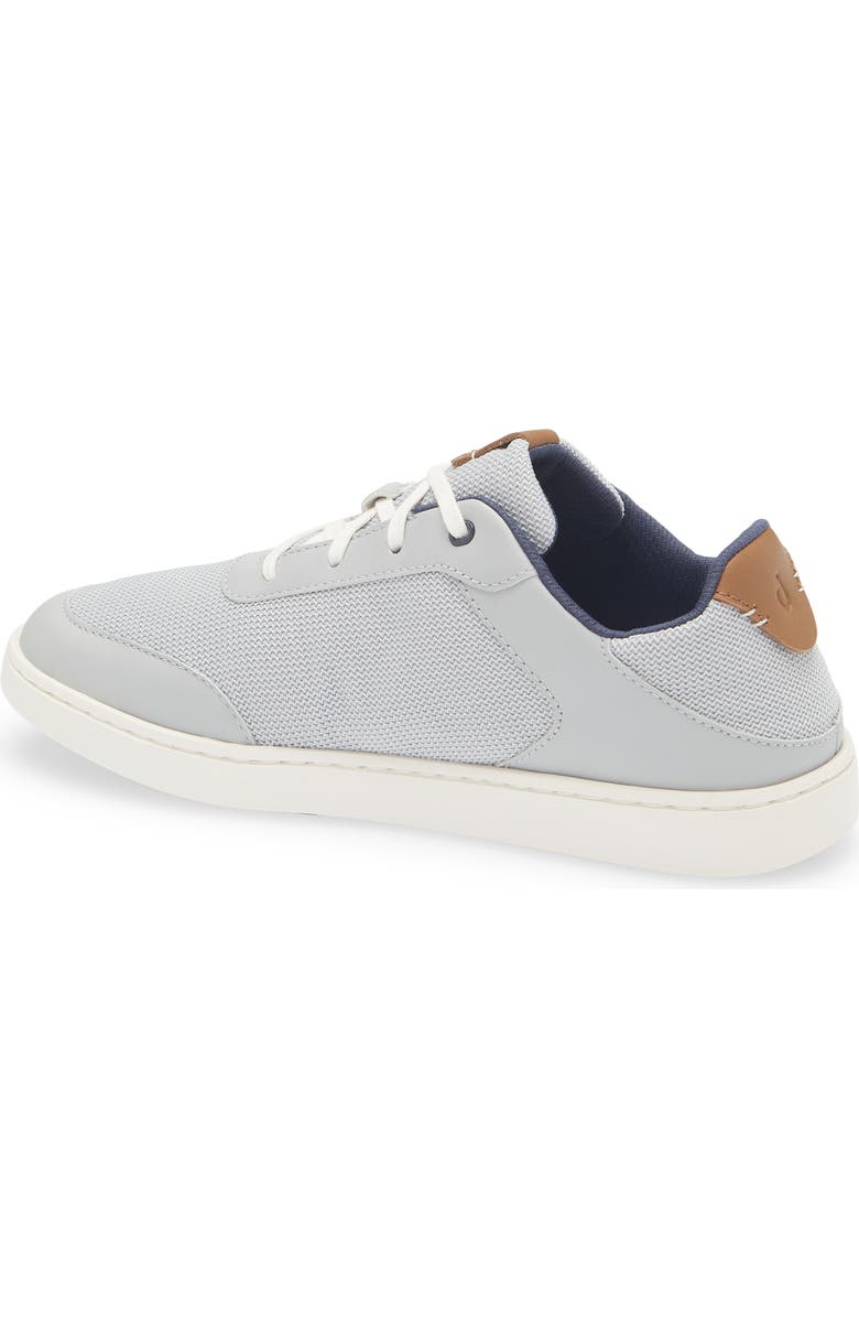OluKai Kiahuna Sneaker, Alternate, color, Cloud Grey / Tan