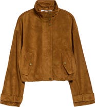 Veronica Beard Bateman Suede Jacket
