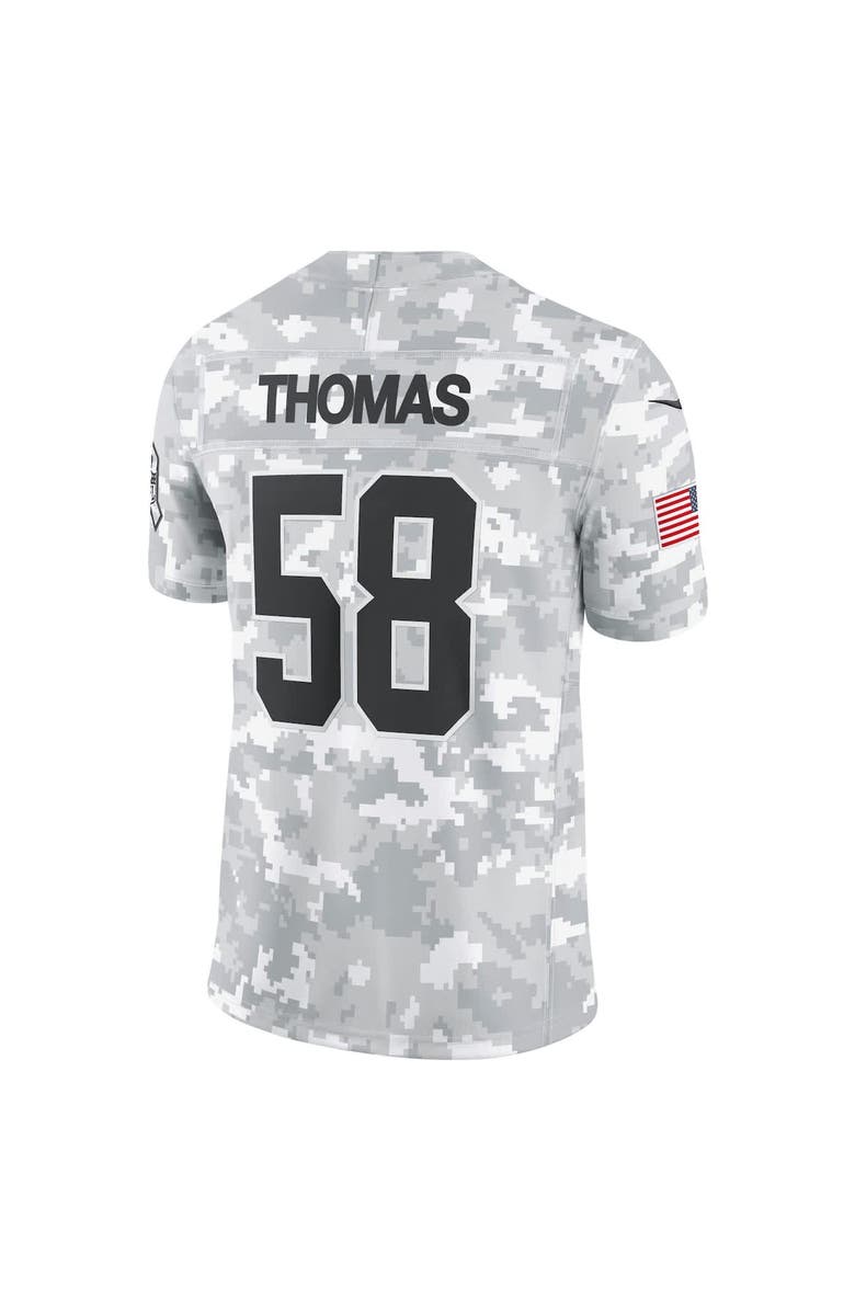 Nike Men's Nike Derrick Thomas Arctic Camo Kansas City Chiefs 2024 Salute to Service Retired Player Limited Jersey, Alternate, color, 