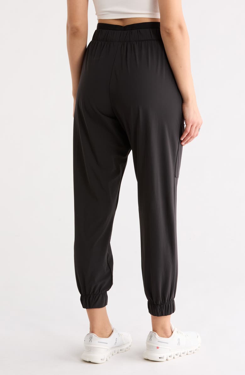 LAYER 8 Charter Cargo Joggers, Alternate, color, Rich Black