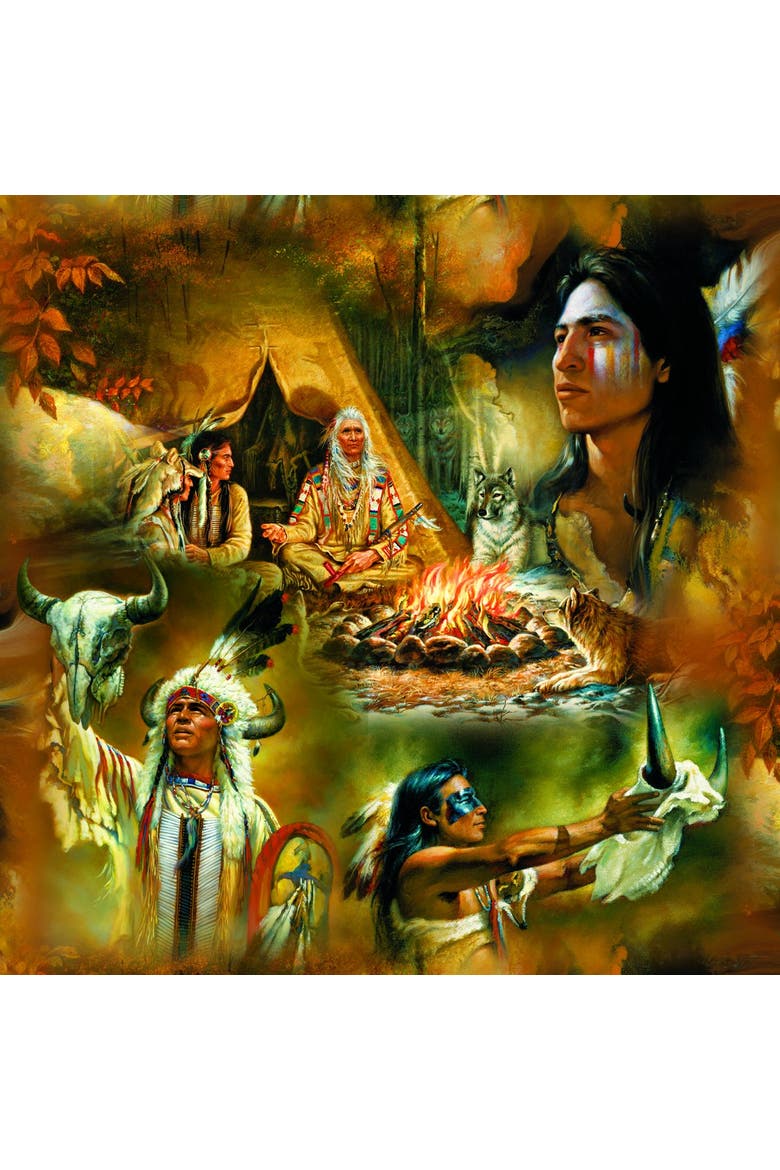 Native American Dreams 1000 piece Jigsaw Puzzle for Adults, Alternate, color, Multicolor