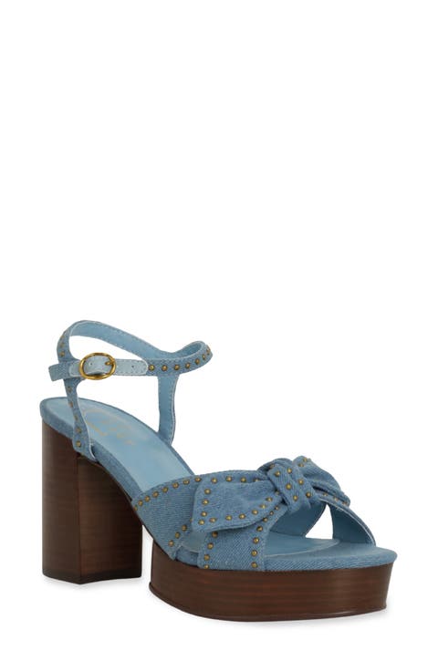 Etta Studded Platform Sandal (Women)