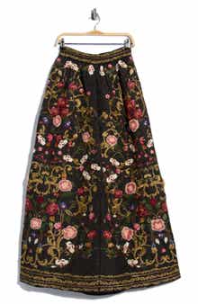 Tina Embellished Maxi Skirt