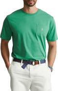 Polo Ralph Lauren Big & Tall Classic Fit Jersey Crewneck Pocket Tee