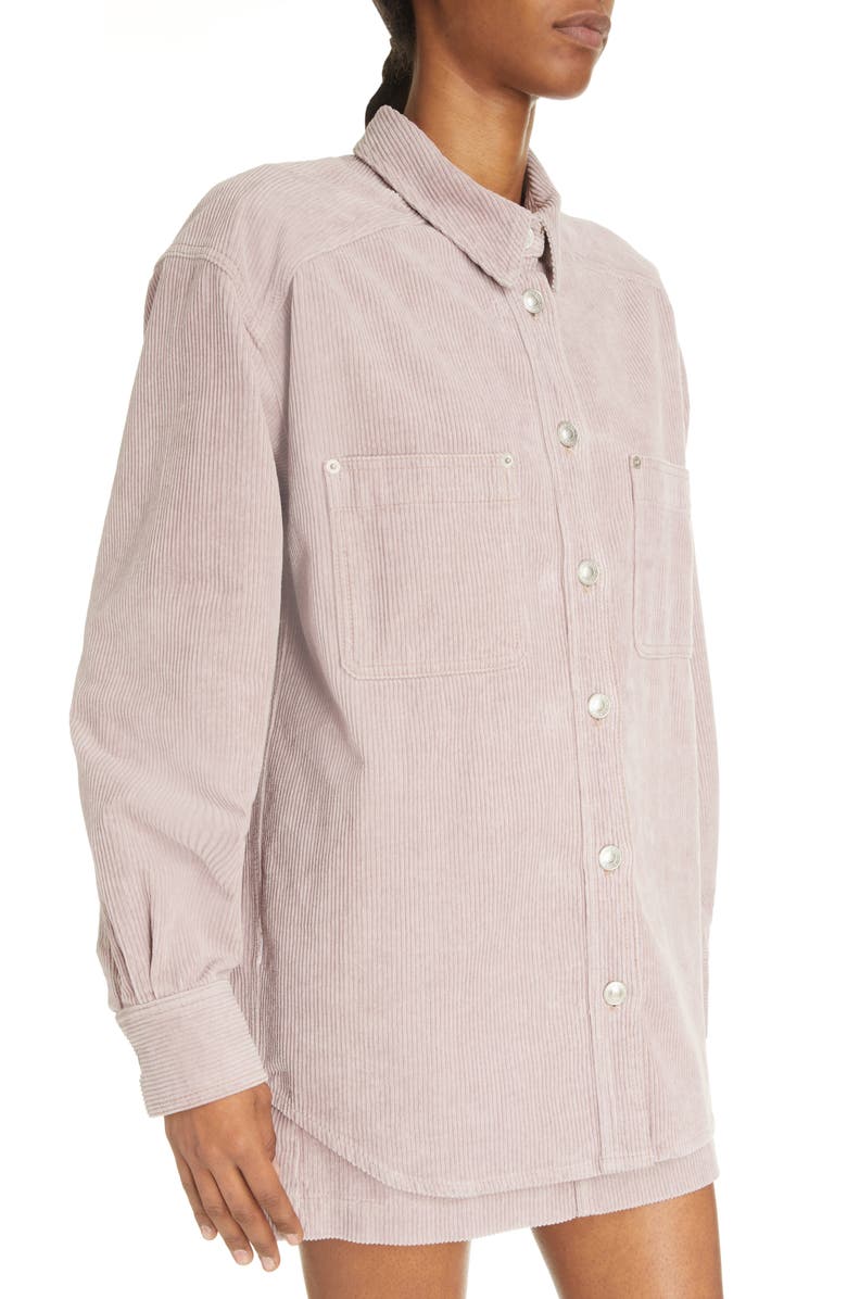 Isabel Marant Étoile Randal Button-Up Shirt, Alternate, color,