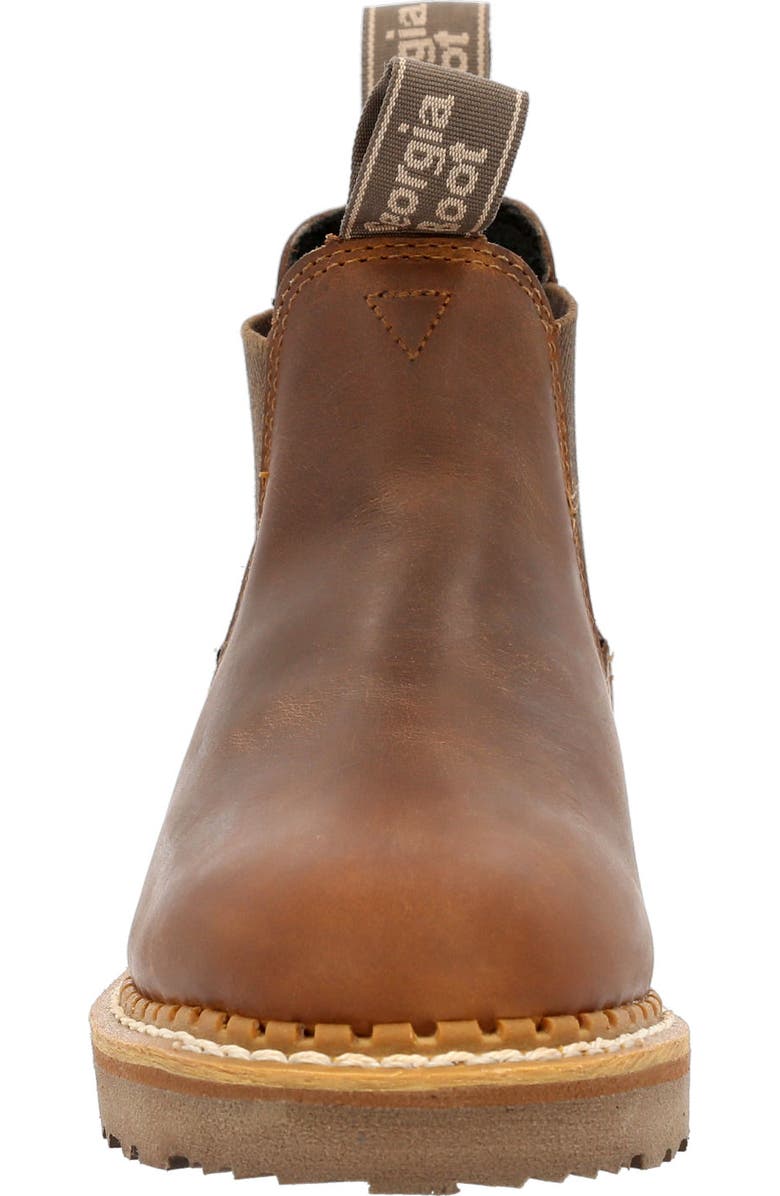 Georgia Boot Revamp Women's Chelsea Boot, Alternate, color, Brown