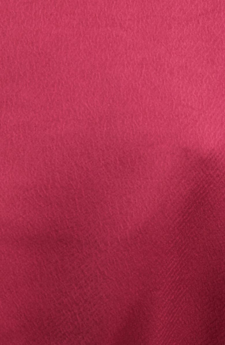 PAIGE Havenn Tie Waist Satin Blazer, Alternate, color, Mulberry