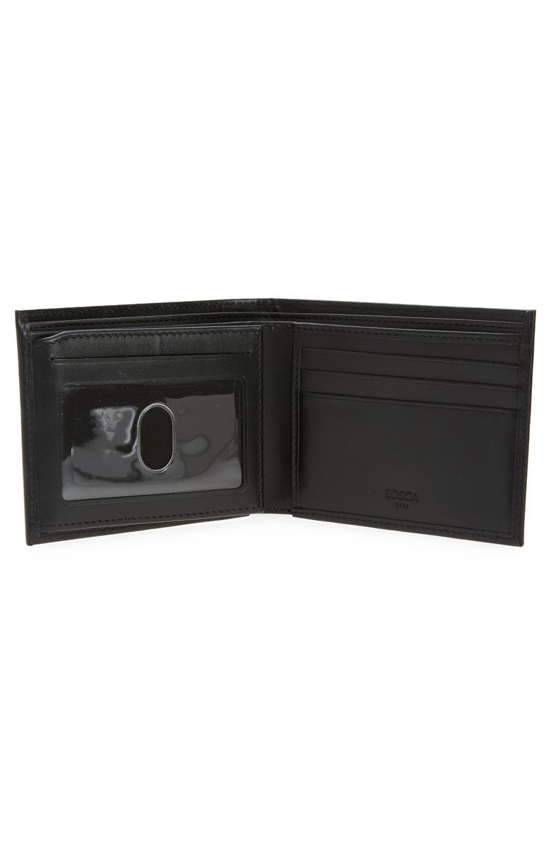 Bosca Leather Bifold Wallet, Alternate, color,
