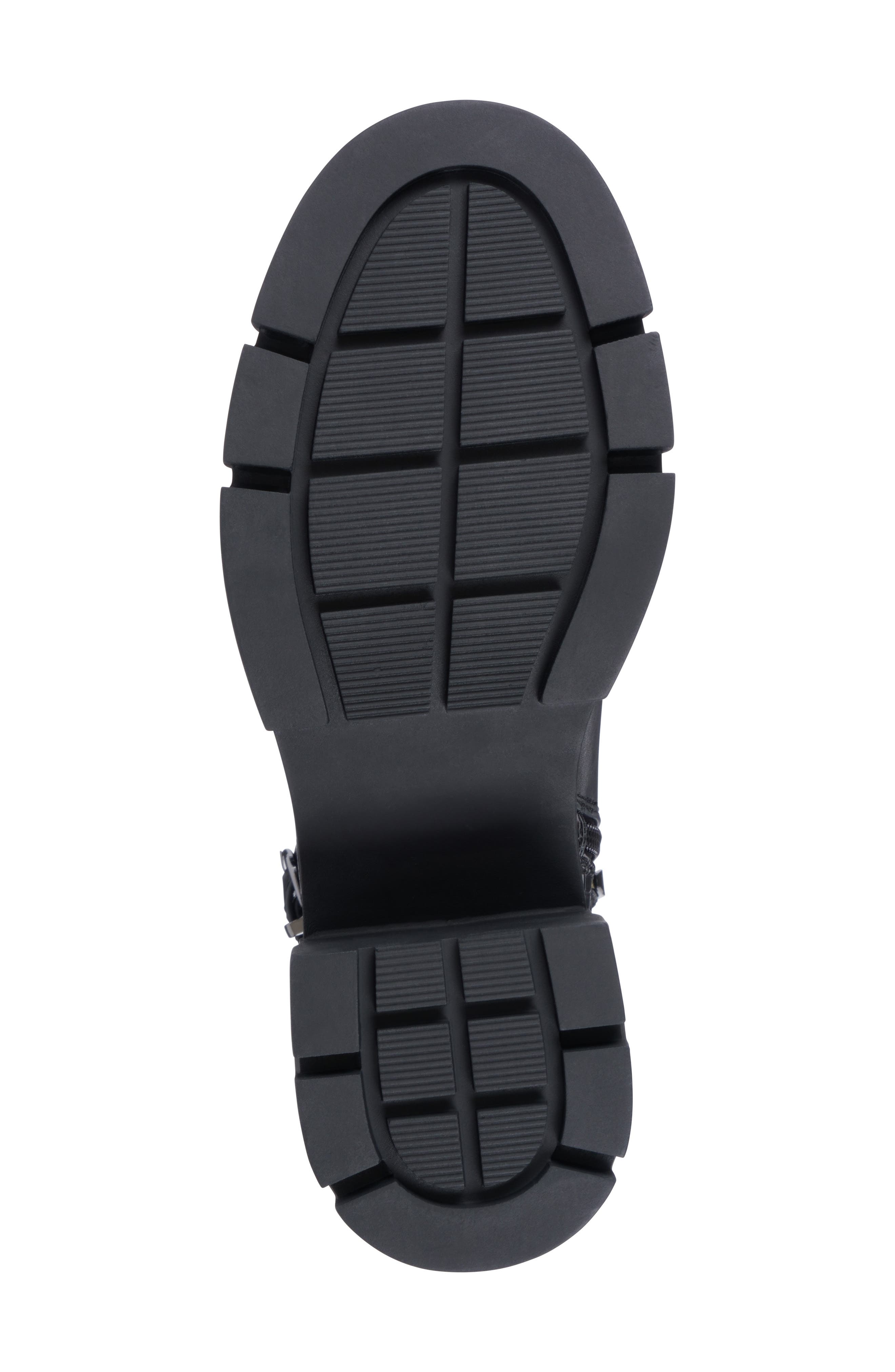 GOOD CHOICE NEW YORK Troy Lug Sole Boot, Alternate, color, Black