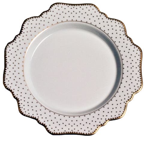 Simply Anna Antique Polka Salad Plate