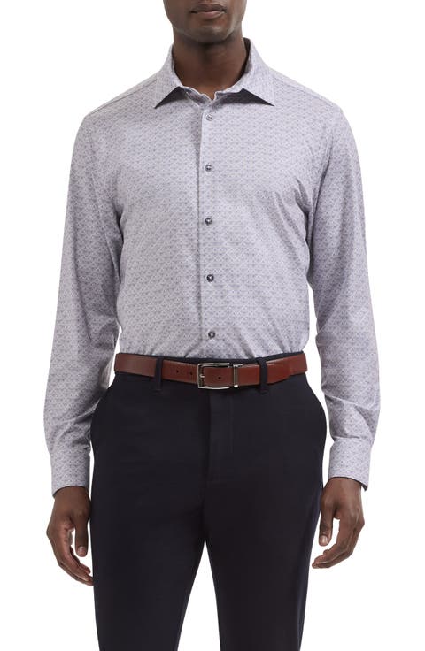James OoohCotton® Print Button-Up Shirt
