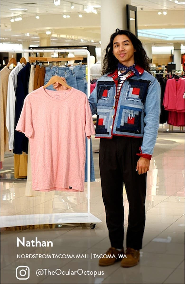 Skipper Slub Heathered Cotton T-Shirt, sales video thumbnail