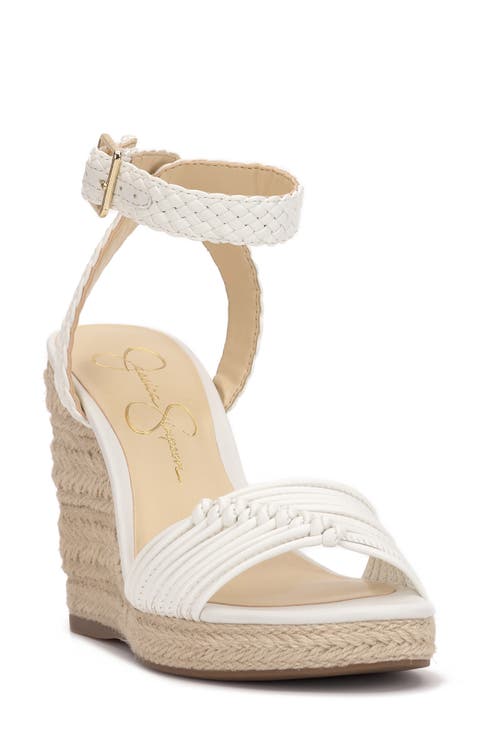 Talise Ankle Strap Espadrille Platform Wedge Sandal