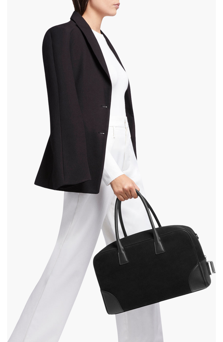 Aviteur Cristallo Nubuck Travel Bag, Alternate, color, Black