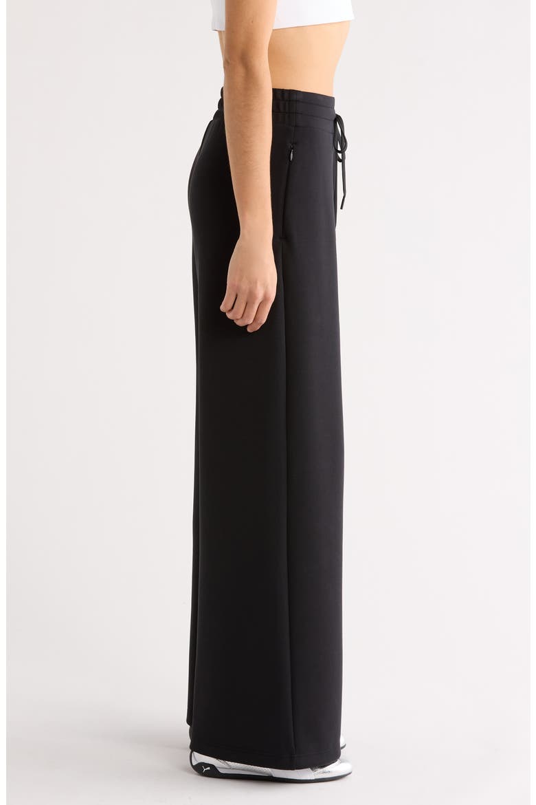 Soft Luxe Wide Leg Pants, Alternate, color, BLACK