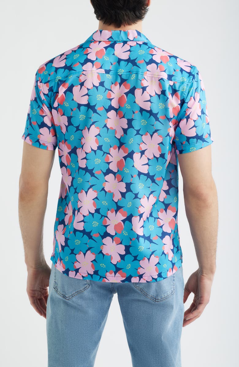 Boardies Floral Camp Shirt, Alternate, color, Multi