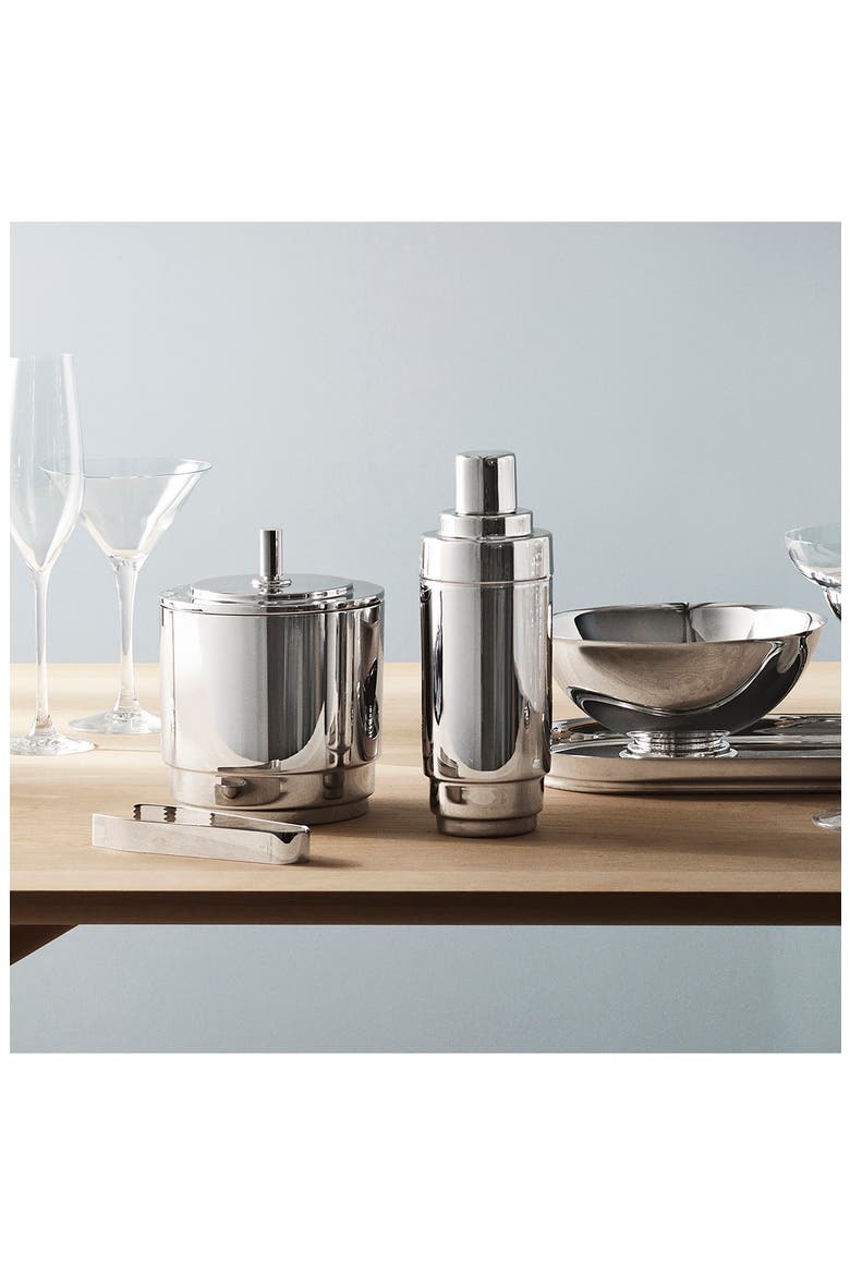 Manhattan Cocktail Shaker, Alternate, color, SILVER