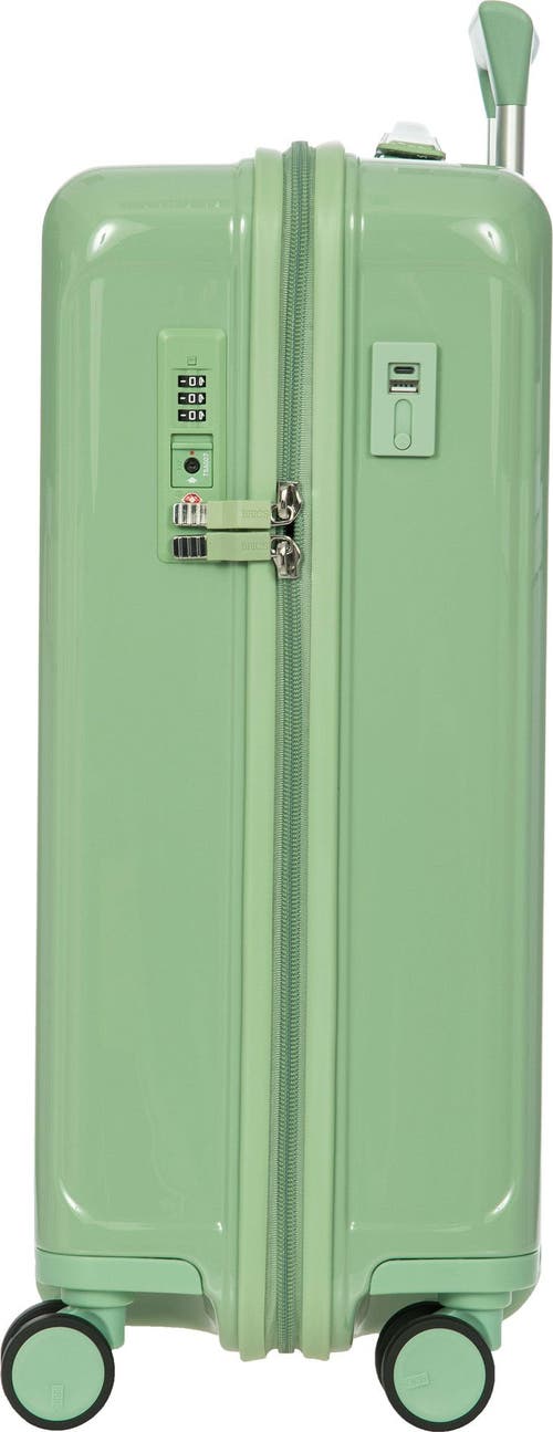 Bric's Positano 21" Carry-on Spinner In Green