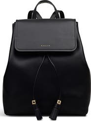 Radley Noble Alley Small Leather Flapover Backpack